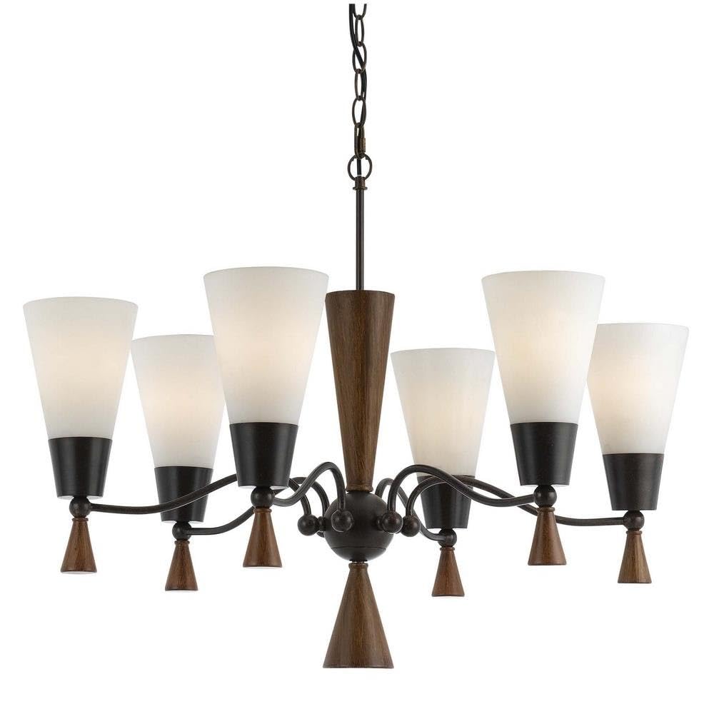 Cal Lighting CALFX-3528/6 Transitional Six Chandelier Lighting Accessories
