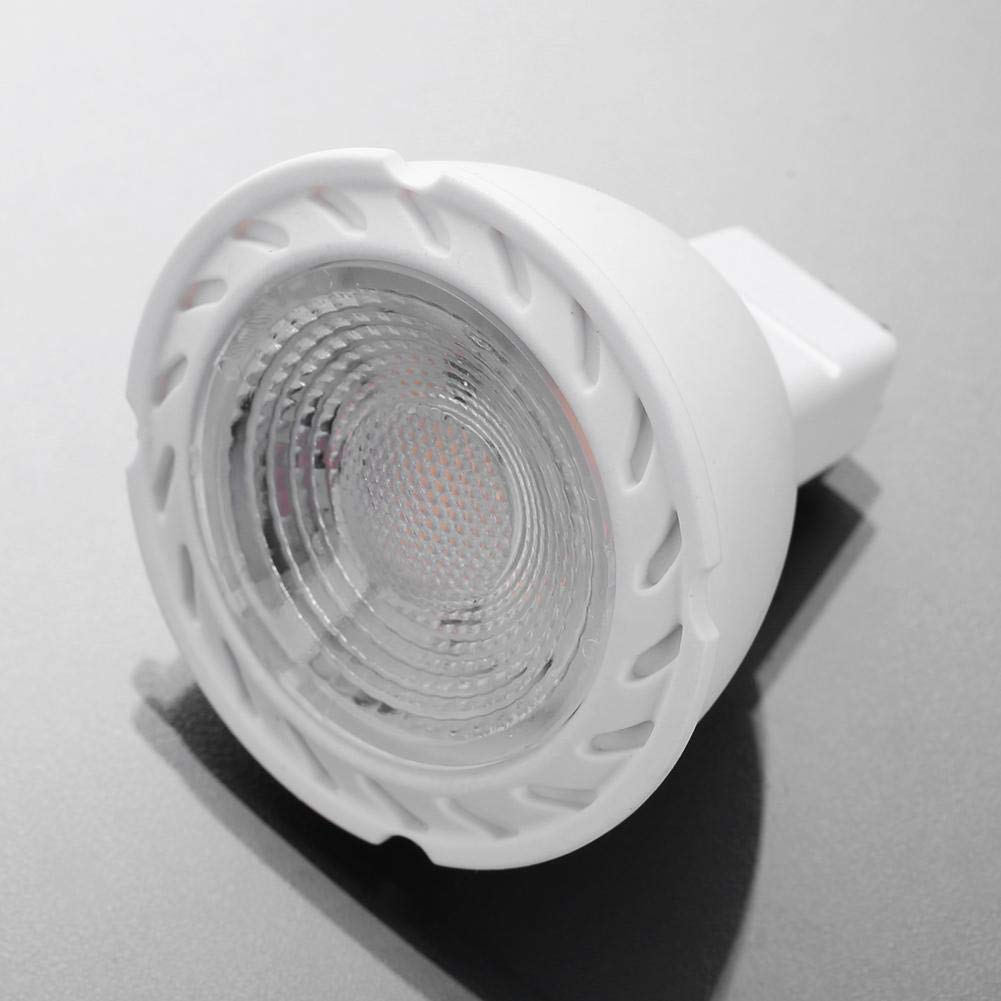 LEMENG MR16 LED Light Bulbs, 6W 50W Equivalent, Blue, 12V Bi-pin GU5.3, Pack of 6 for Outdoor Landscape Lighting