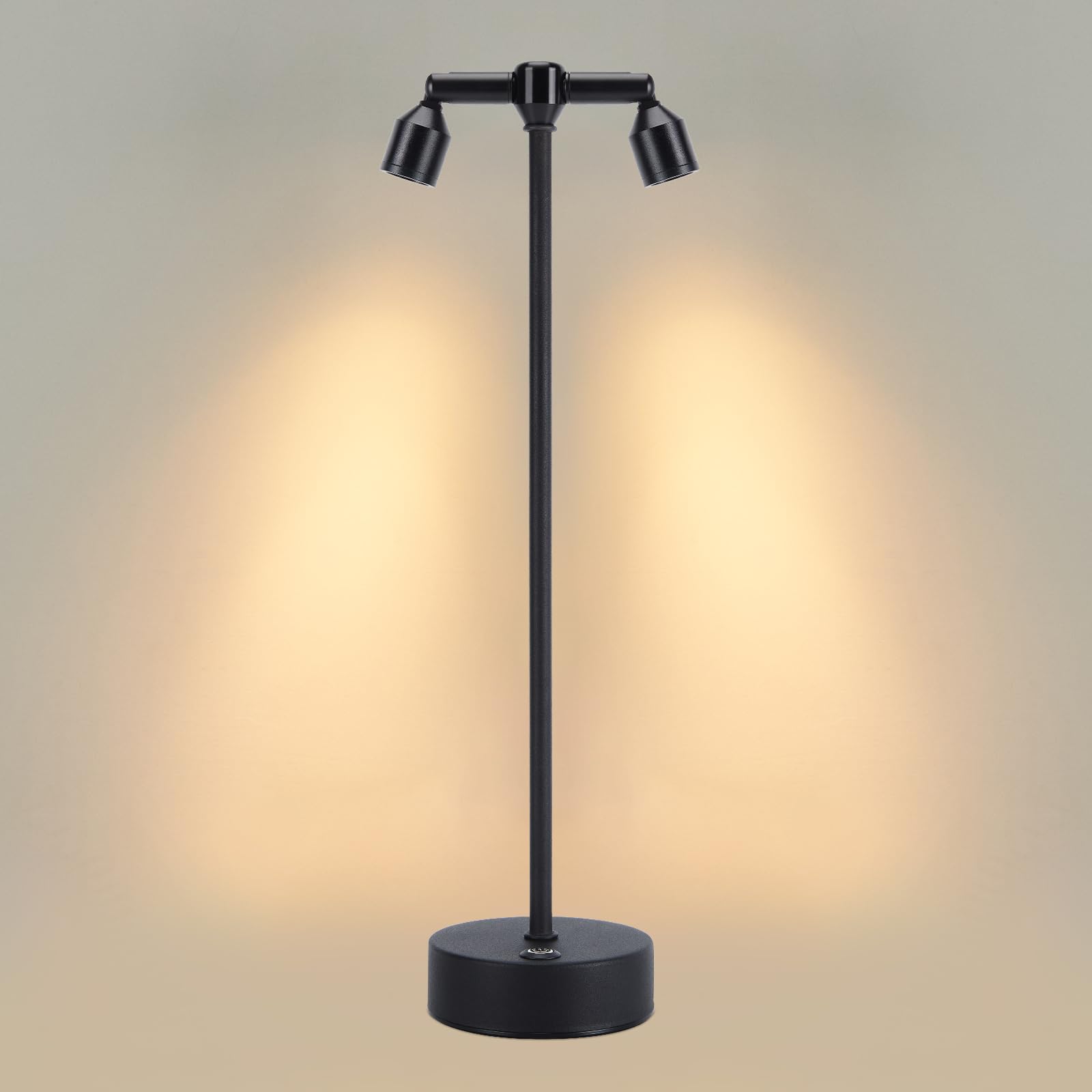 IMAGE Rechargeable Cordless Spotlight, Table Spotlight Accent Lighting for Plants Pictures Artwork Jewelry Showcase Model Displa