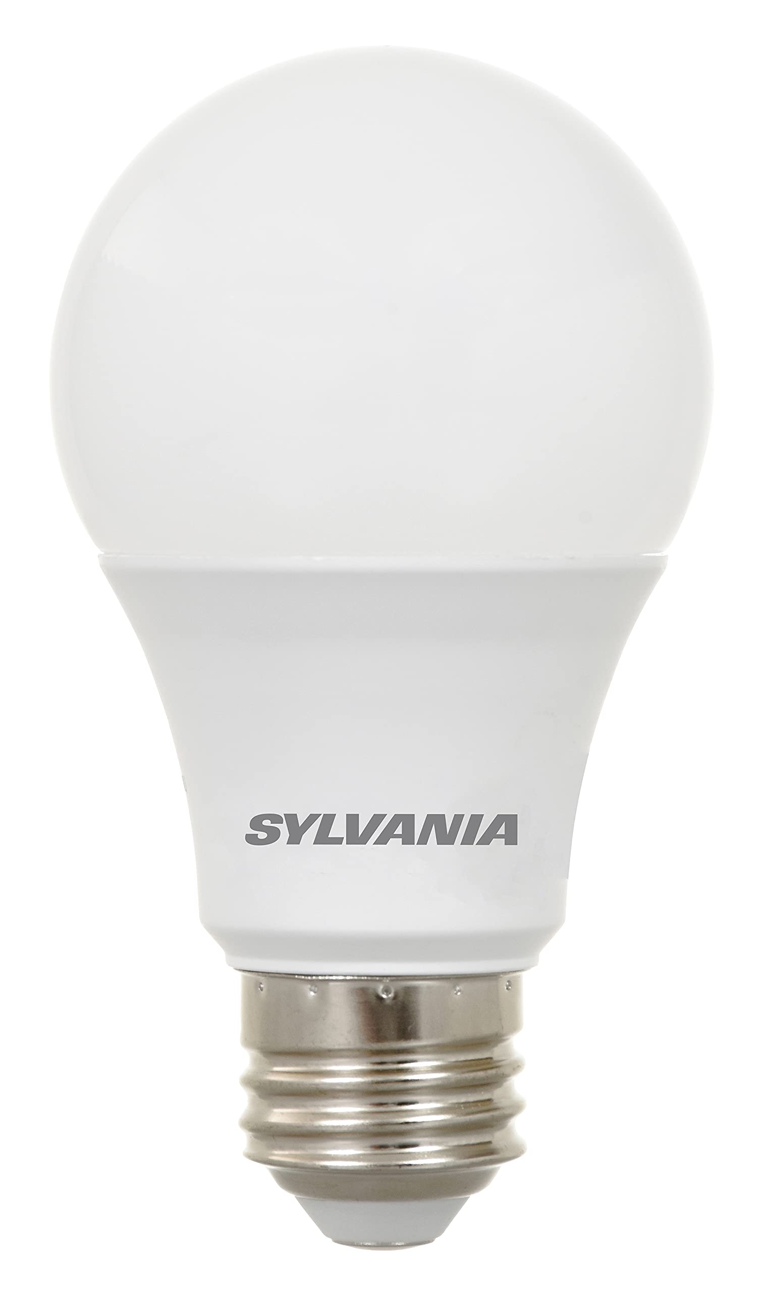 Sylvania A19 Led Light Bulb, 9W, 60W Equivalent, Dimmable, 800 Lumens, Frosted, 3000K, White - 1 Pack (40043)