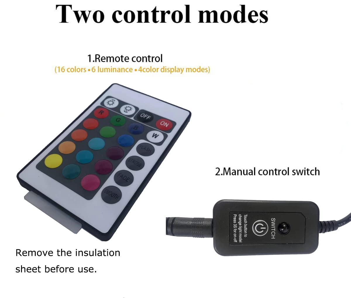 ZHGSERVU Pond Lights Submersible Color Changing LED Fountain Lights, IP68, Set of 4 with Remote, Adjustable & Dimmable, for Garden & Pool