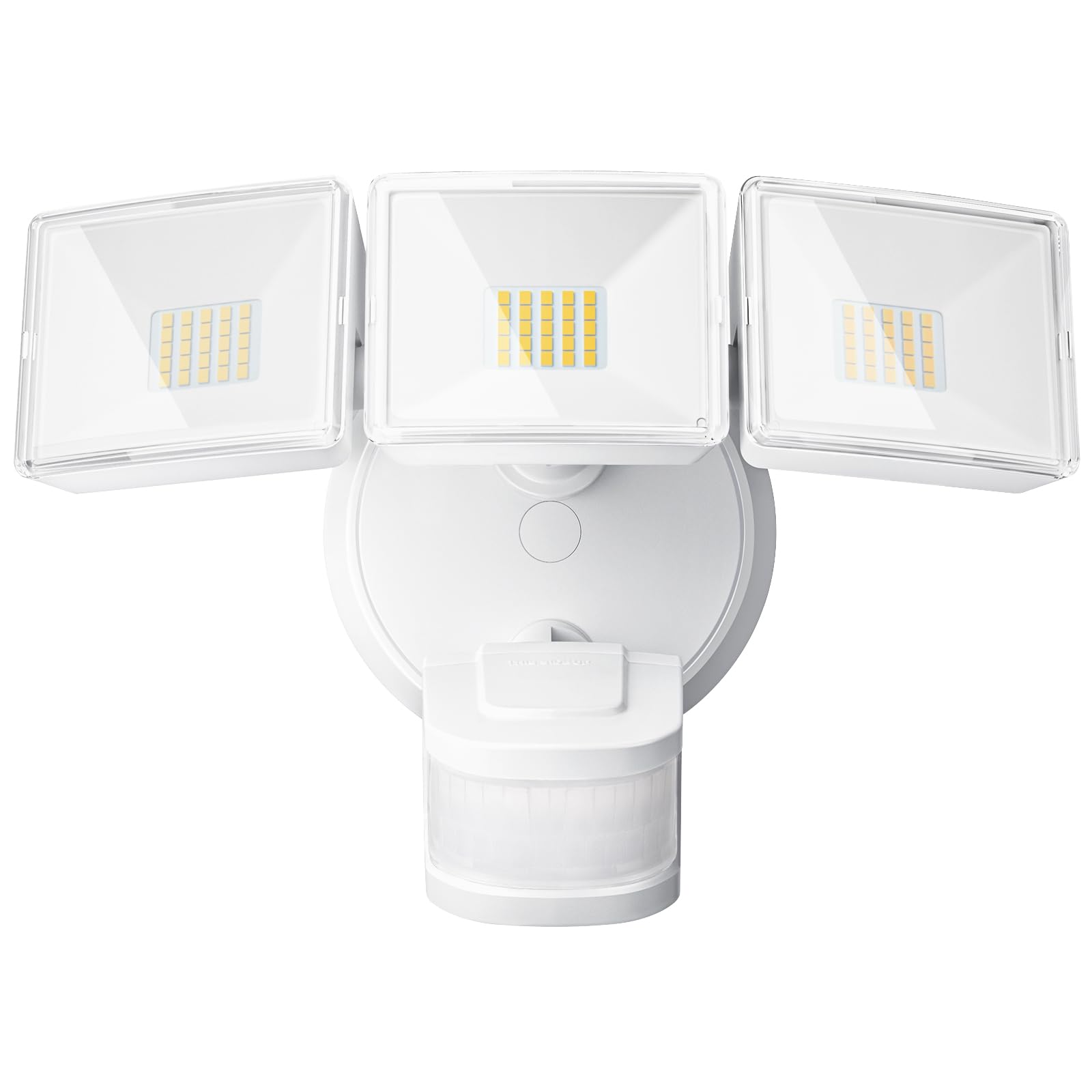 OREiN 4500LM/30W Flood Lights Outdoor, 240?/40FT Motion Sensor Outdoor Lights 3 Modes Dusk to Dawn IP65 Waterproof LED Security 