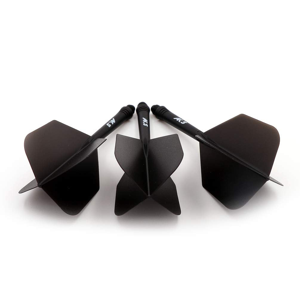 CUESOUL Integrated Dart Shaft and Flights Standard Shape,Set of 3 pcs Unique Designed Pattern