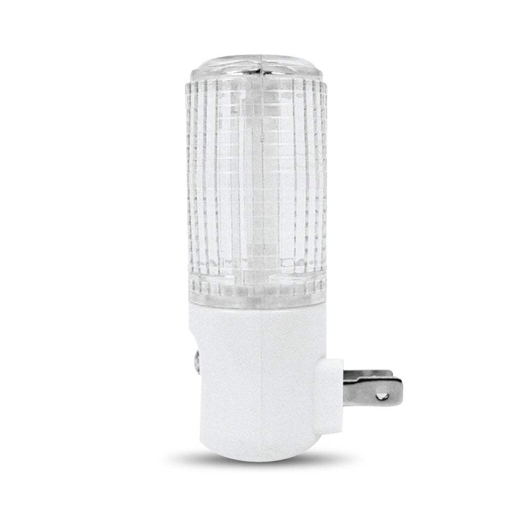 Feit Electric LED Night Light Bulb, Model NL1/LED/2, White, Plastic, Compact Size