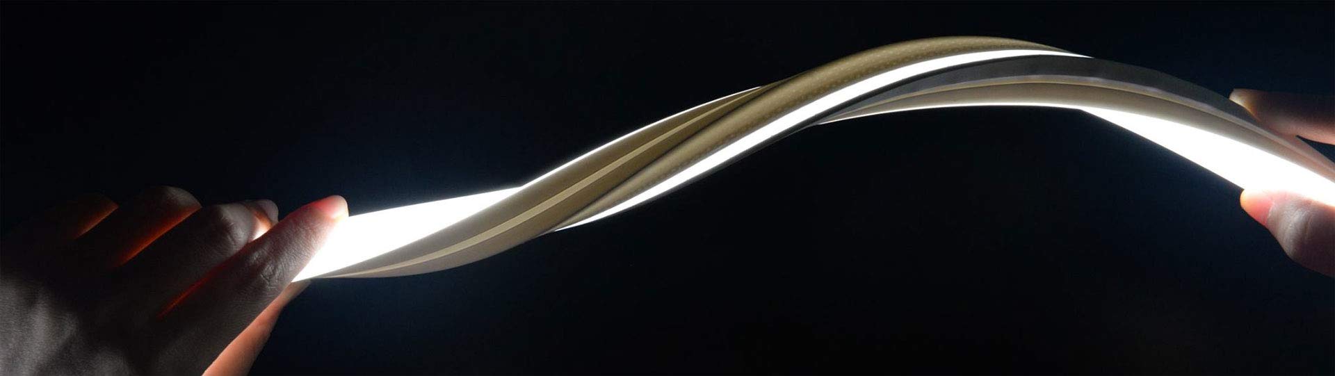 C&K Neon LED Light Water Proof Bright COB Rope Strip Lighting Product uses for Home Decoration Bedroom Living Room Upstairs Chri