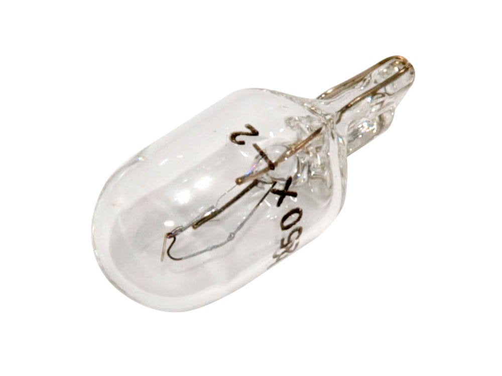 Cec Industries #1250X-2 Bulbs, 13.5 V, 5 W, W2.1X9.5D Base, T3-1/4 Shape (Box Of 10)