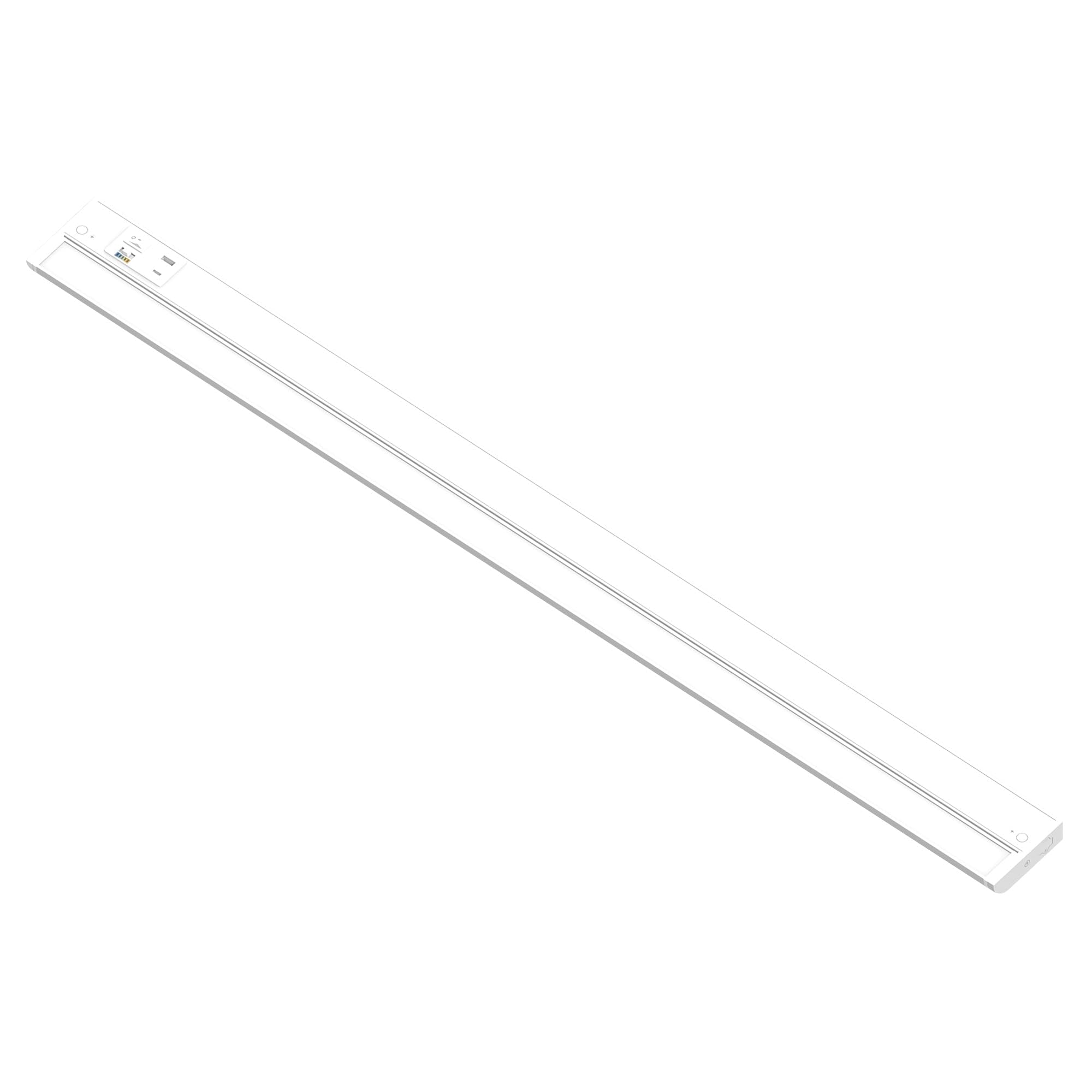 Nora Lighting NUDA-42TWMPW/USB LEDUR 120V Adjustable LEDUR Under Cabinet with Selectable CCT (27K/30K/35K/40K/50K), USB A + C Po