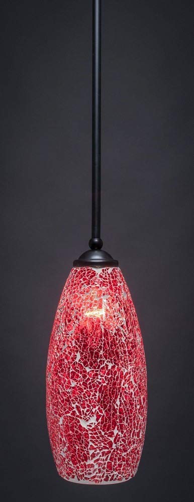 Zilo 1 Light Mini Pendant in Matte Black (560-MB-5066)
