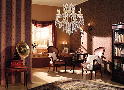 Ok Lighting Ok-5804H 22&quot; H Fleur Ceiling Lamp