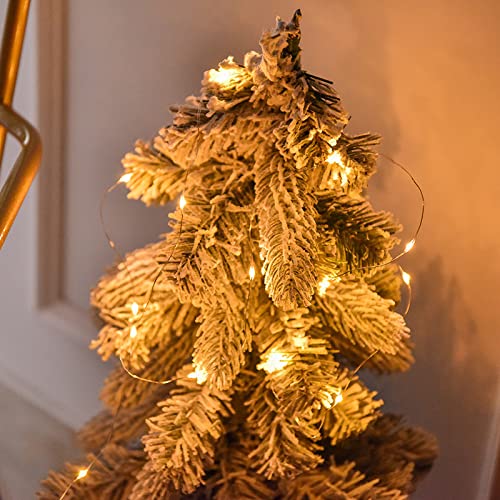 2Pack 132Ft 400LED Battery Operated Fairy Lights with Remote, Waterproof Battery Christmas String Light with Timer, Twinkle Ligh