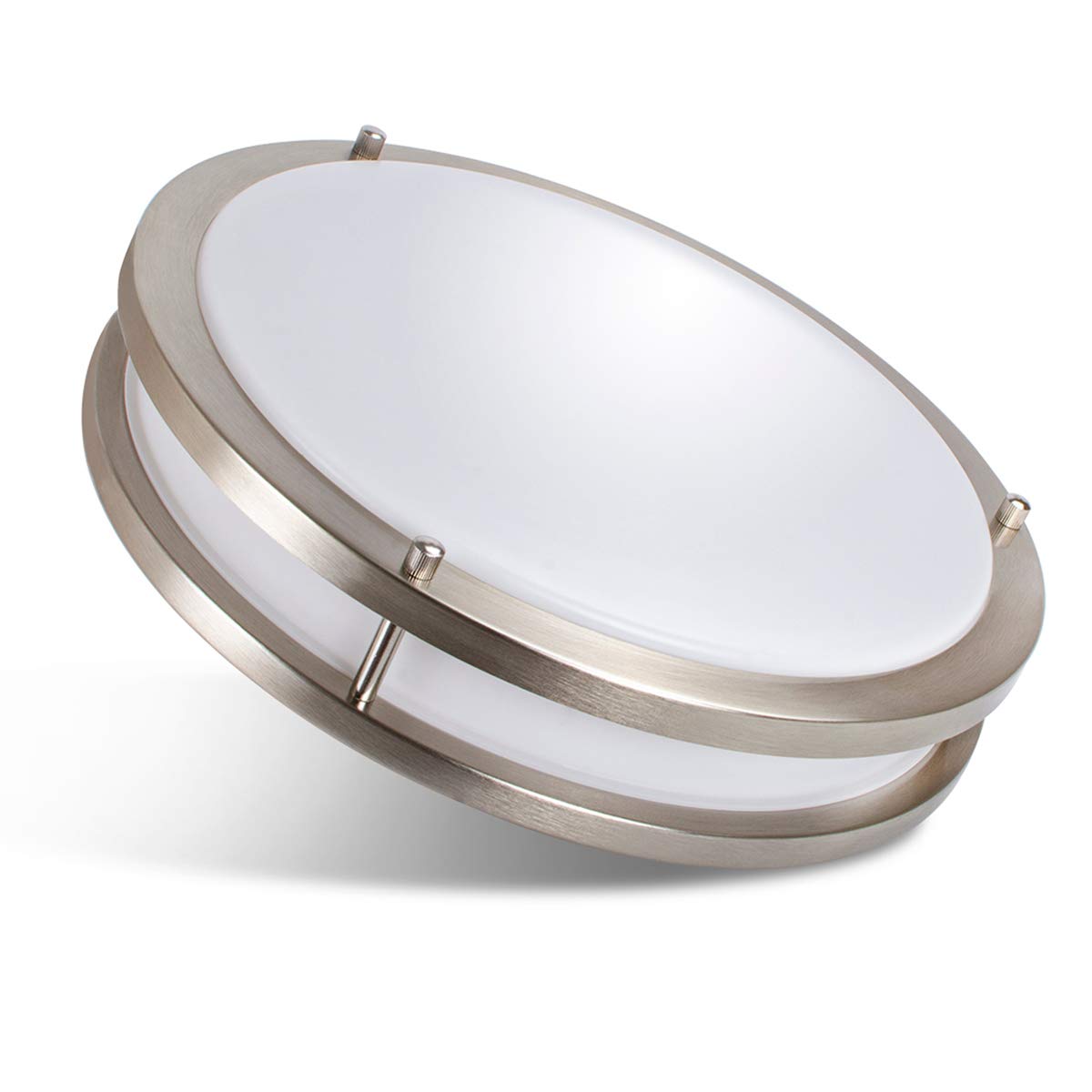 Drosbey 36W Dimmable Led Flush Mount Ceiling Light Fixture, Kitchen Light Fixtures, 13 Inch Ceiling Lights For Bedroom, Bathroom