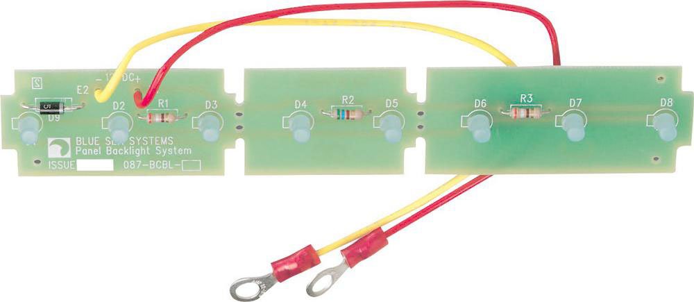 Blue Sea Systems 13 Position Backlight System, 12-24V, One Size, Plastic, Blue, Model 8383