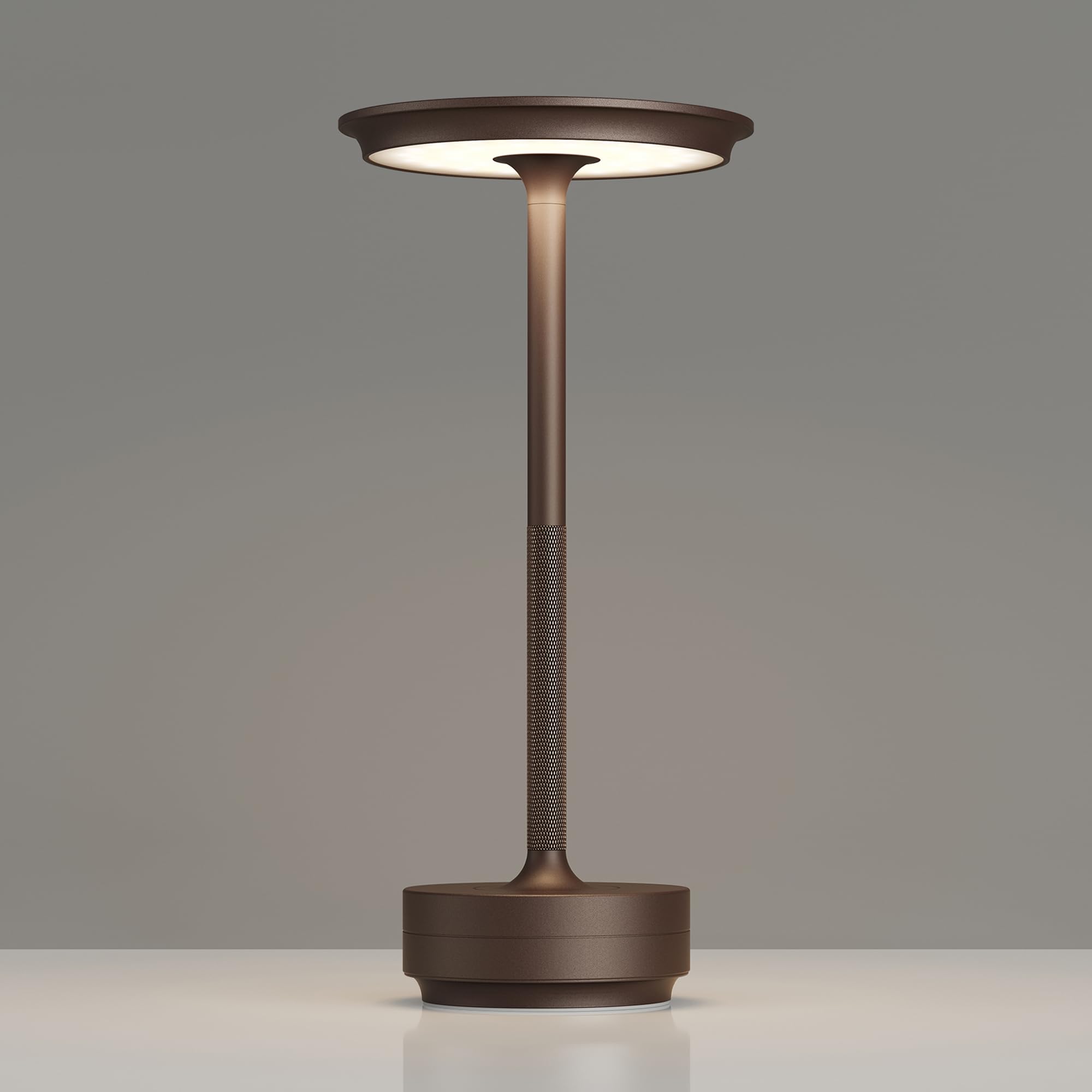 Rechargeable Table Lamps Cordless, Portable 5000Mah Outdoor Table Light, 3 Color Stepless Dimming Led Table Lamp With Memory Fun