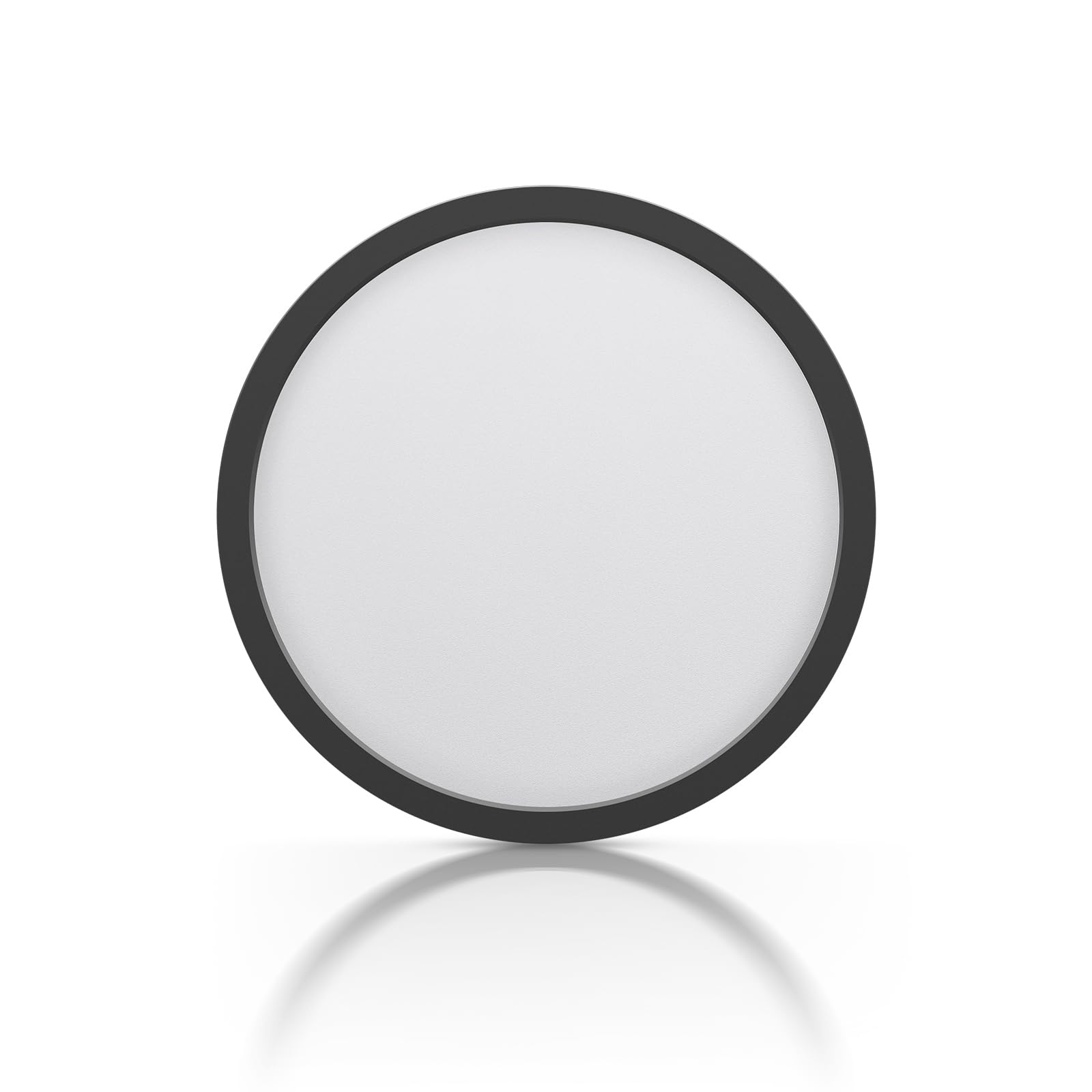 Ecoeler 12Inch Black Led Flush Mount Ceiling Light  5Cct Selectable Surface Mount Flat Panel Light  28W 2400Lm  Dimmable Low Profile Lighting Fixture For Kitchen  Bedroom  Laundry  Etl Listed