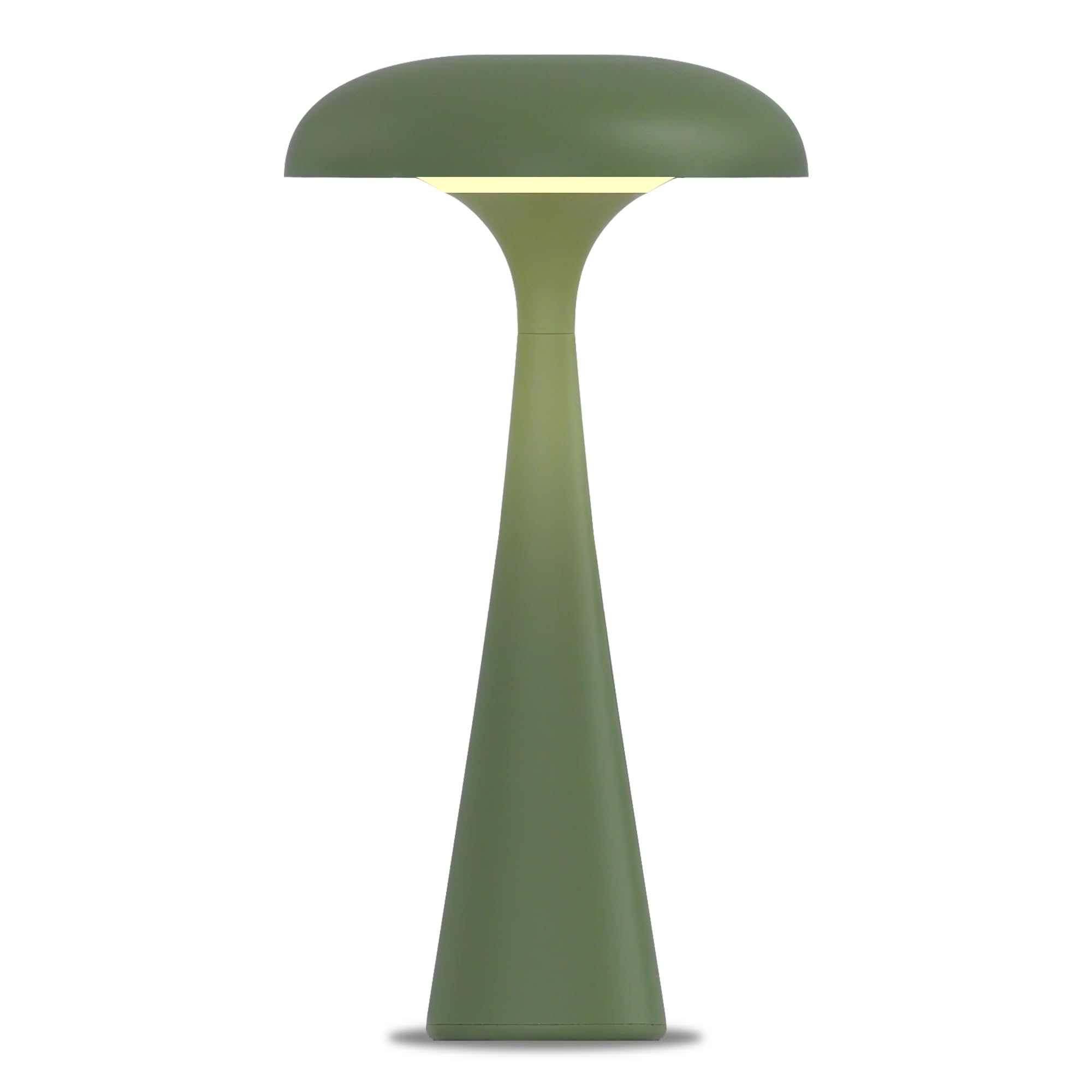 CryzhalinX Cordless Table Lamp,Rechargeable Desk Lamp,LED Reading Light with 3 Colors,Mushroom Lamp with Touch & Dimmable,Bedsid