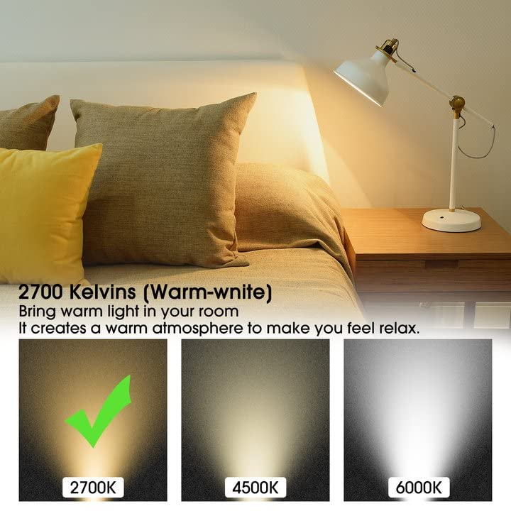 Asoko T10 Led Frosted Bulbs Warm White 2700K Led Tubular Edison Light Bulbs 6W Dimmable Tube Vintage Led Bulbs 60 Watt Equivalen