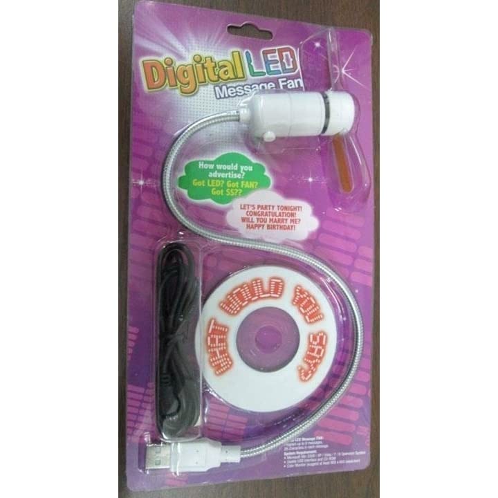 AZ Trading & Import LED Fan Green