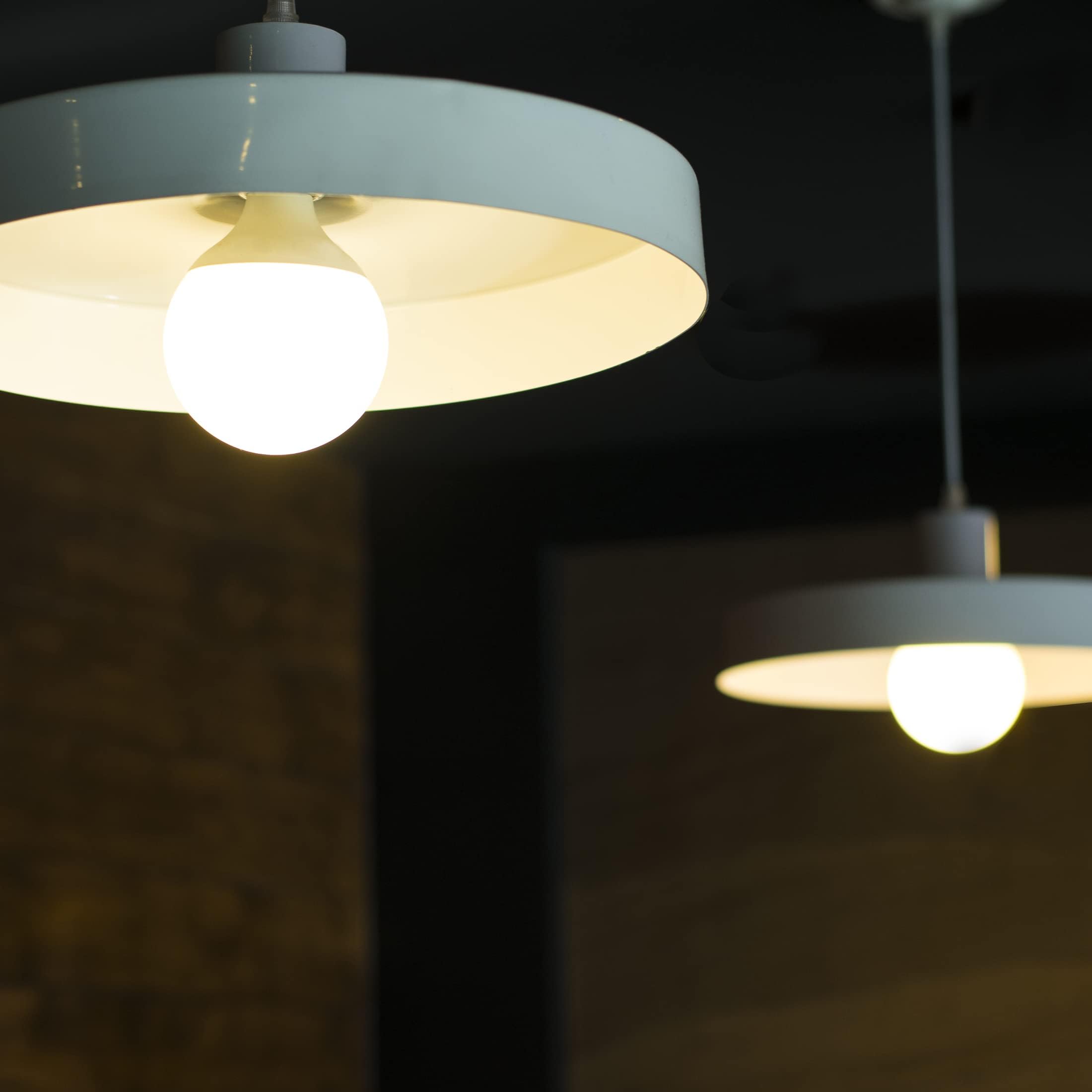 Maxxima G25 Led Light Bulbs - 450 Lumens, 4000K Neutral White Light, 40 Watt Equivalent, Featuring An E26 Base For Indoor Use, P
