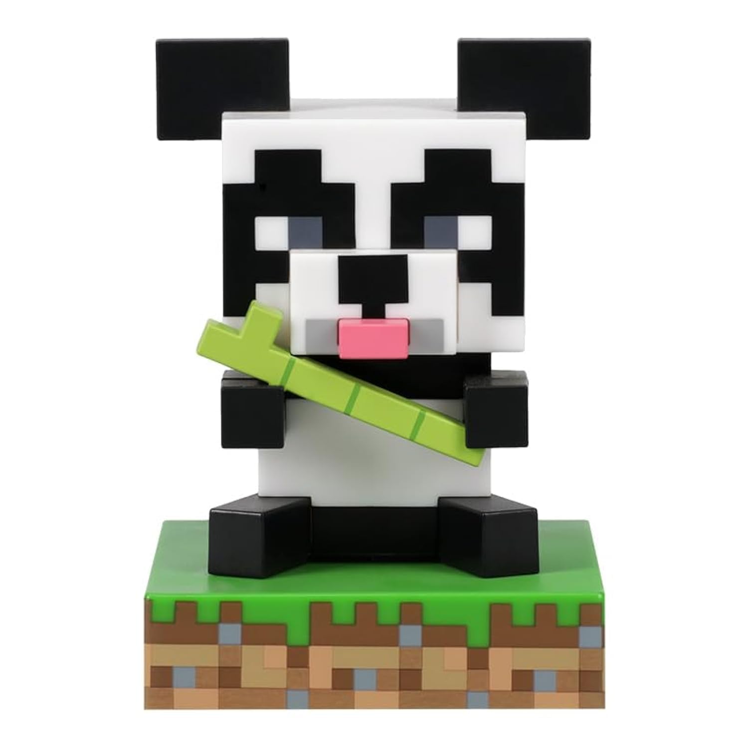 Paladone Minecraft Officially Licensed Panda Free Standing Desk Light, Gaming Room Decor and Merchandise for Boys and Girls, Nig