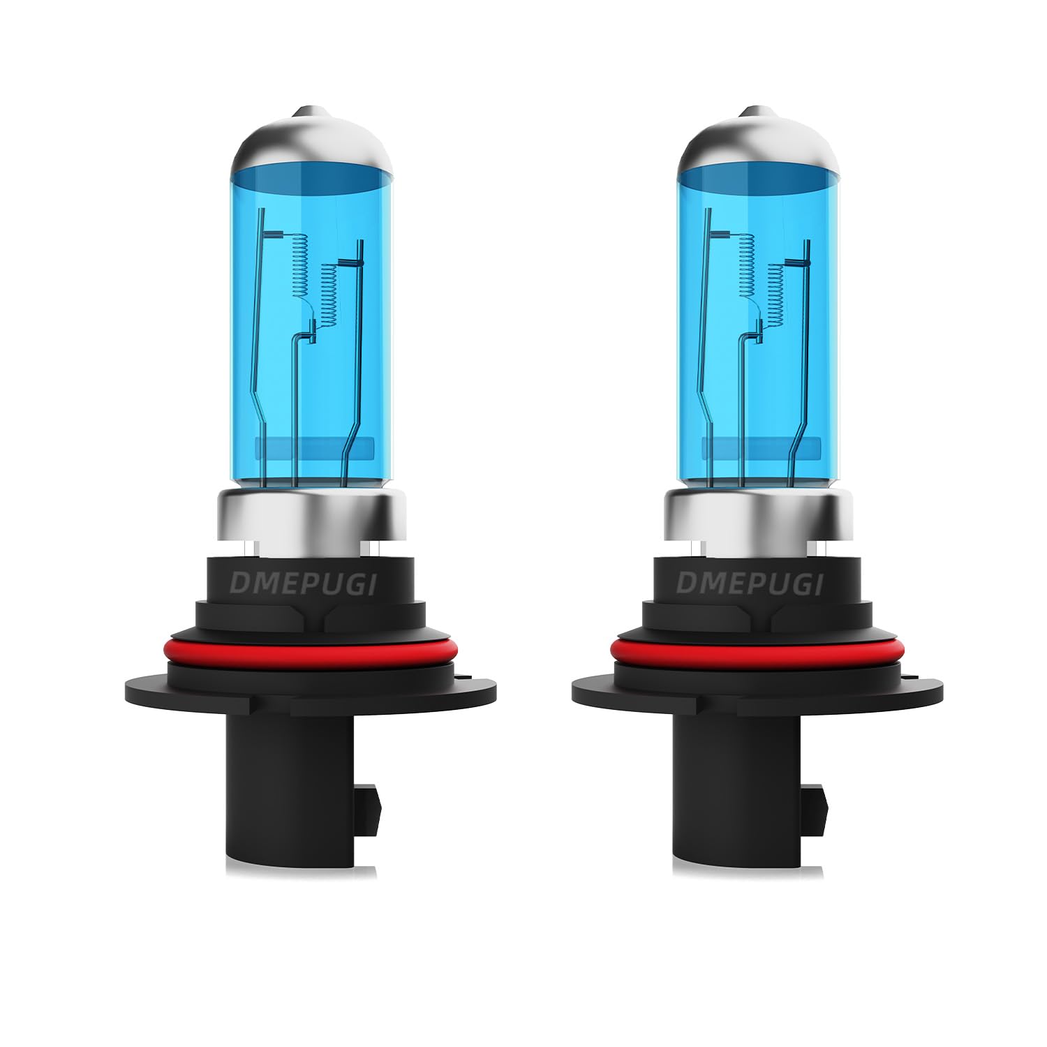 DMEPUGI Light Bulbs Compatible with Dodge Ram 1994-2007 Headlight Bulbs, 9007 High/Low Beams Halogen Lights, Super Bright 6000K 