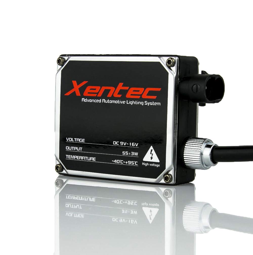 Xentec 55W Ballasts & 2 Xenon Bulbs H13/9008 Hi/Lo 8000K Offroad, Alloy, Iceberg Blue