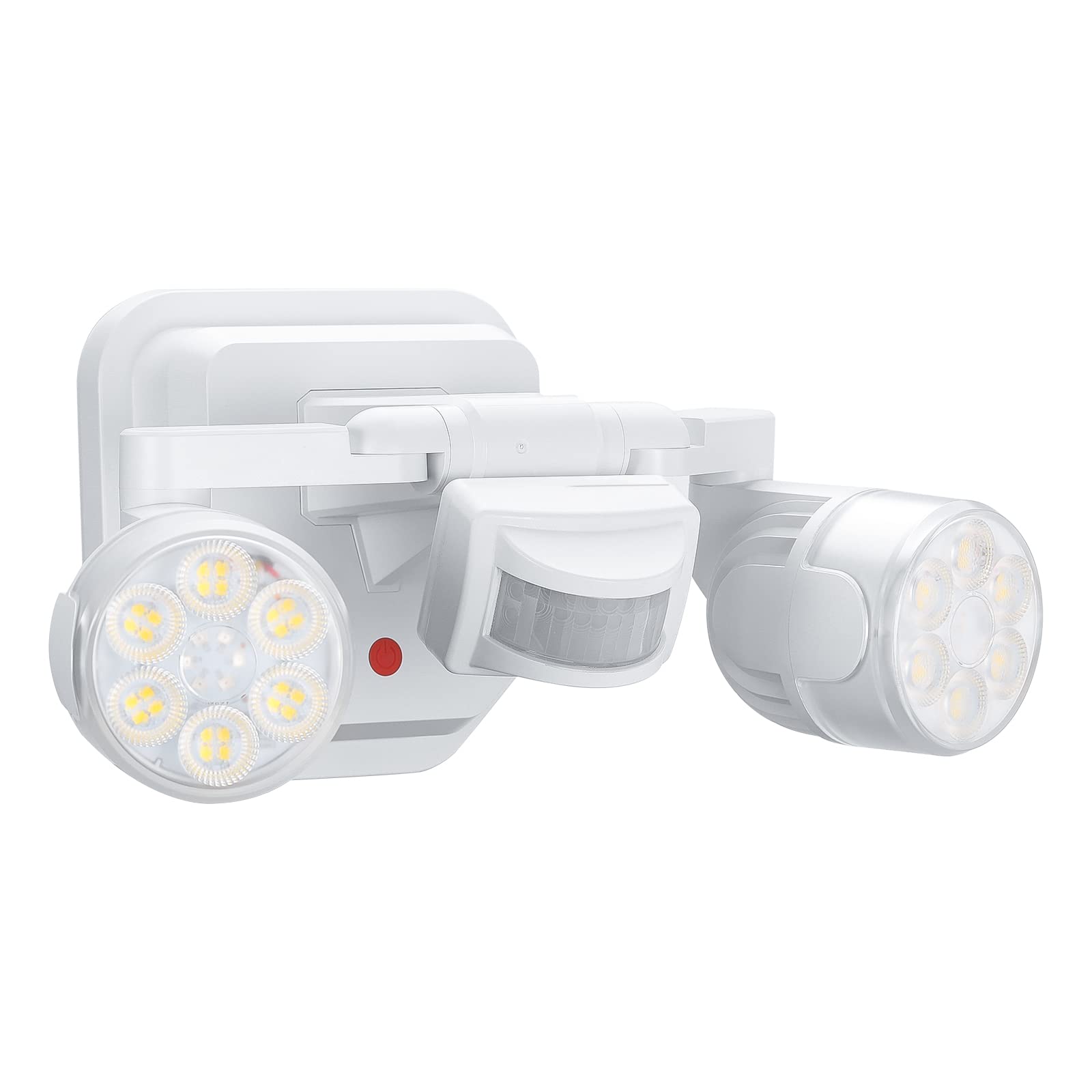 Orein Motion Sensor Outdoor Lights, 450° Dimmable Led Flood Lights, 5000K, Ip65, 2