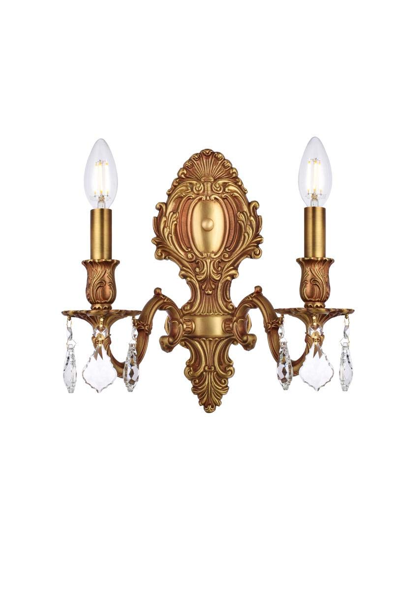 Elegant Lighting 9602W10Fg/Rc Royal Cut Crystal