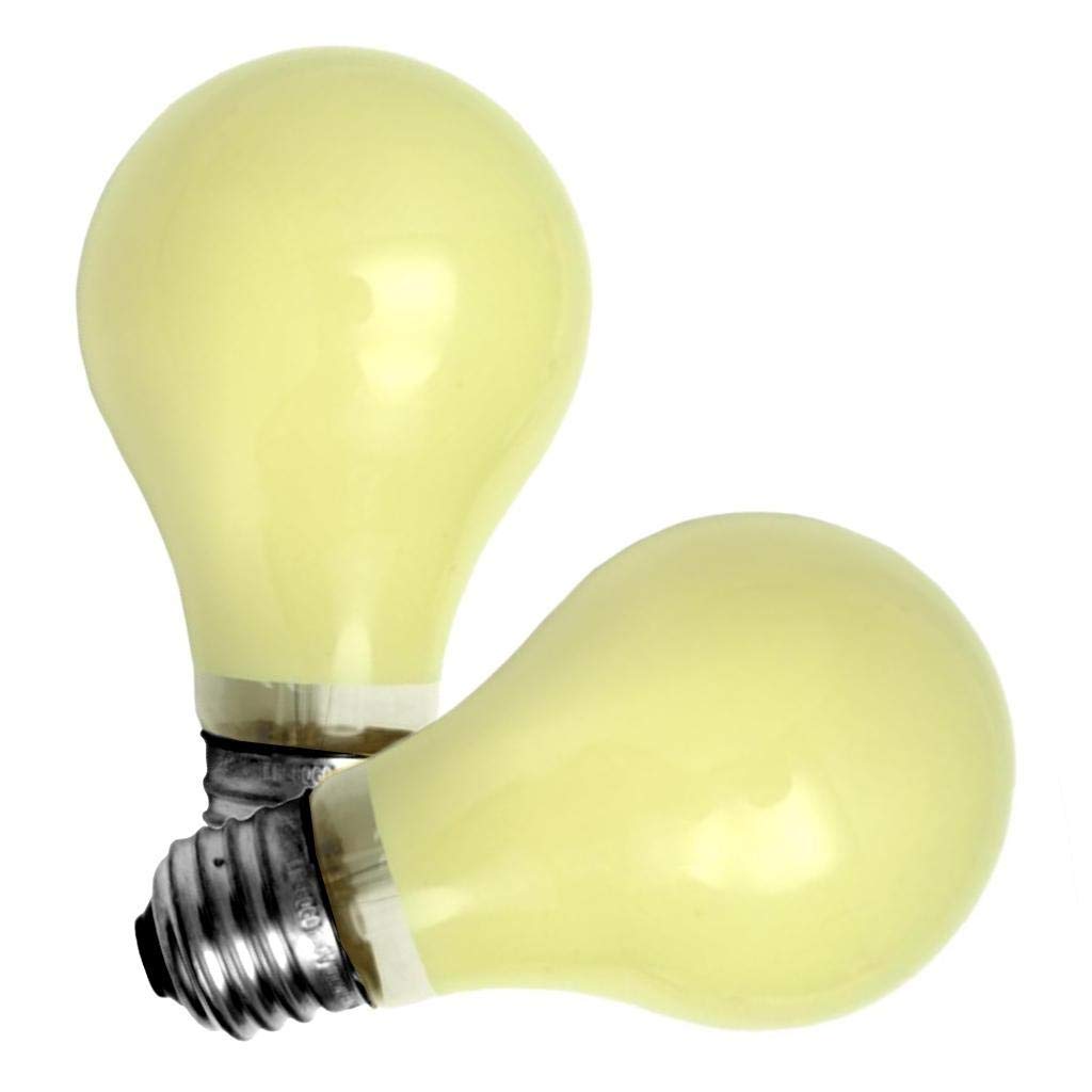 SYLVANIA Bug Bulb 60W - 2 Pack, Plastic, Model H&PC-56063