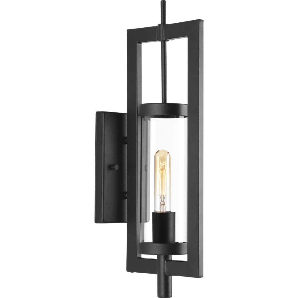 Progress Lighting McBee Outdoor Wall Light, Alloy Steel, Black, Model P560035-031