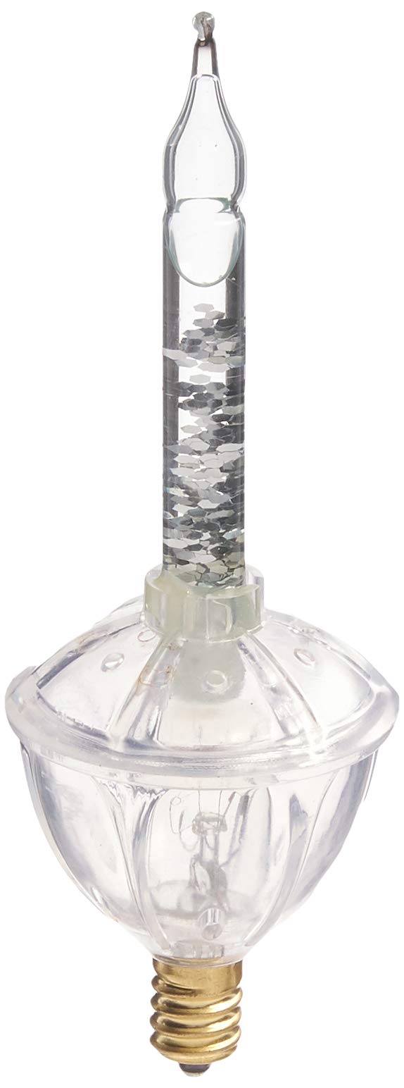 Vickerman C7 Clear Bubble Replacement Bulb - Glass - Indoor/Outdoor Use - Small - Model V490774 - 3 Pack