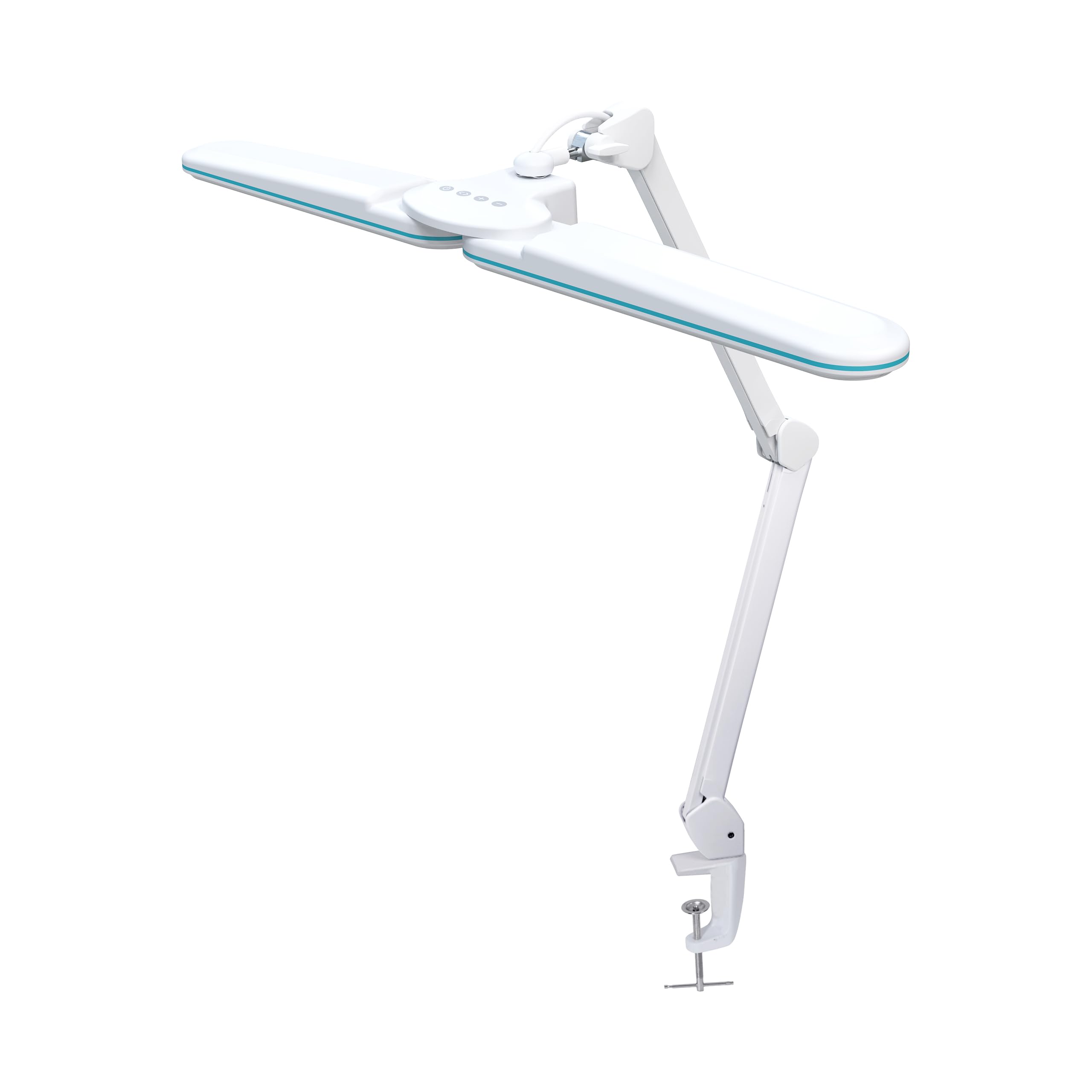 Neatfi XL 2,200 Lumens LED Task Lamp, 24W, 117 SMD LEDs, 23-Inch Ultra-Wide, 4 Brightness Levels, 3 Light Modes, Dimmable, Eye-C