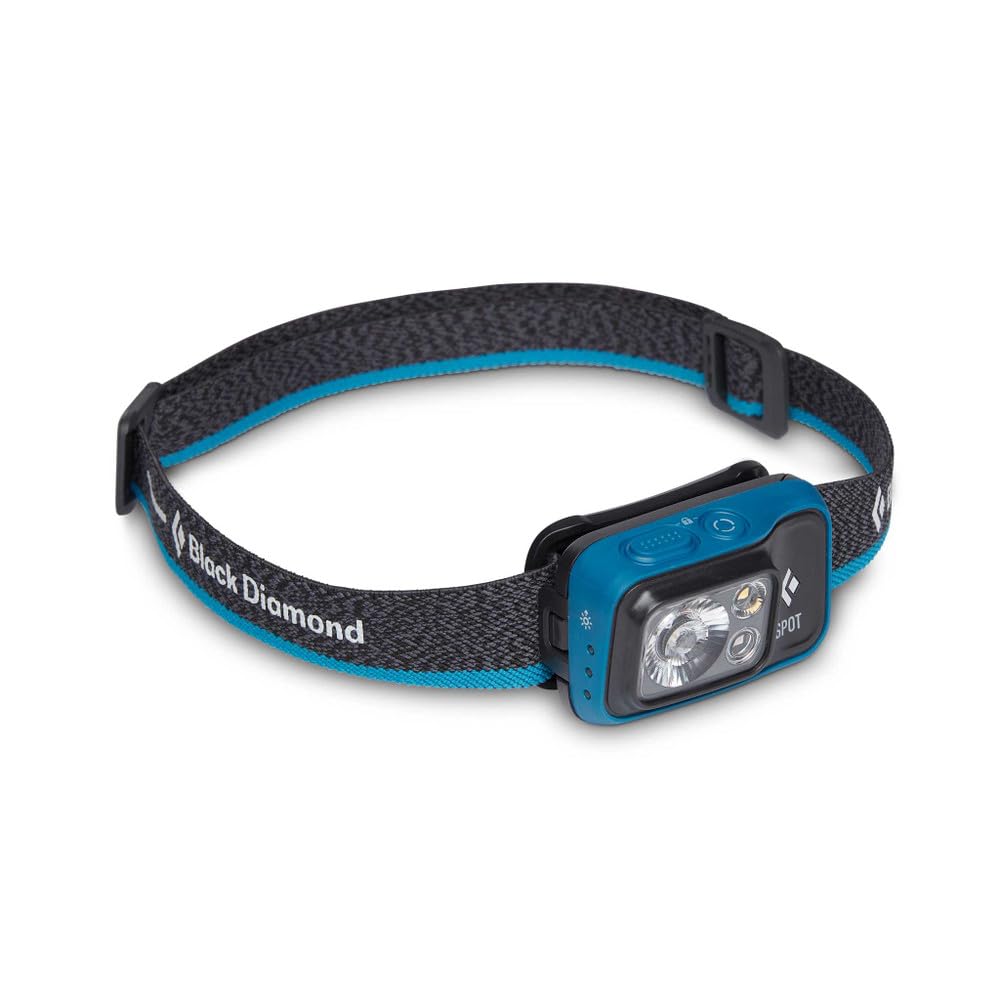 BLACK DIAMOND Spot 400 Lumen LED Headlamp, One Size, Aluminum, Azul, Model BD620672