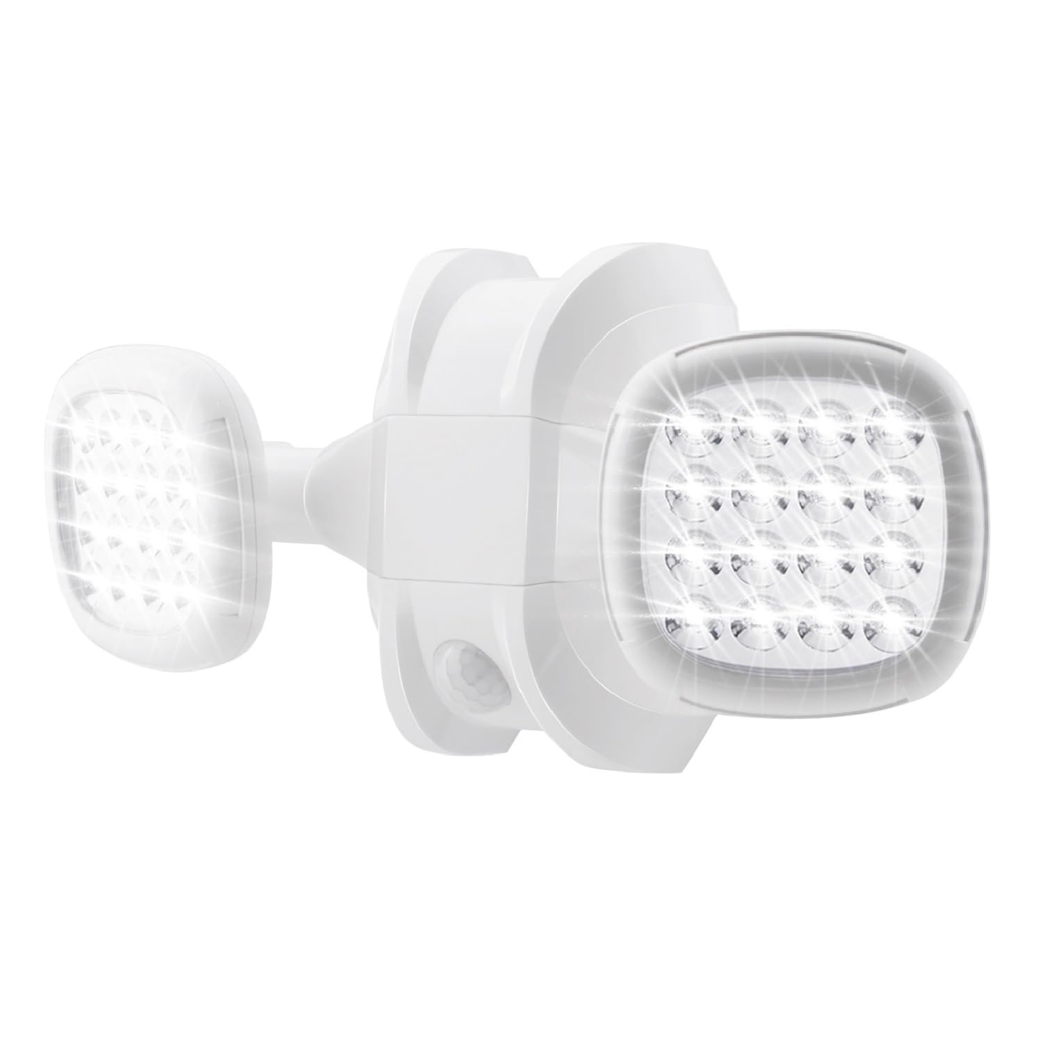 BIGLIGHT Motion Sensor Light Battery Operated, IP65 Waterproof Wireless Security Flood Lighting Indoor Outdoor, Auto On Off Ligh