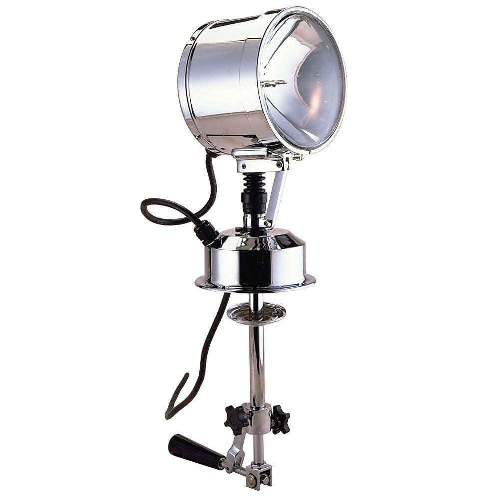 Perko 7in Searchlight, 12V, Chrome, Model 0314C0712V, One Size, Plastic