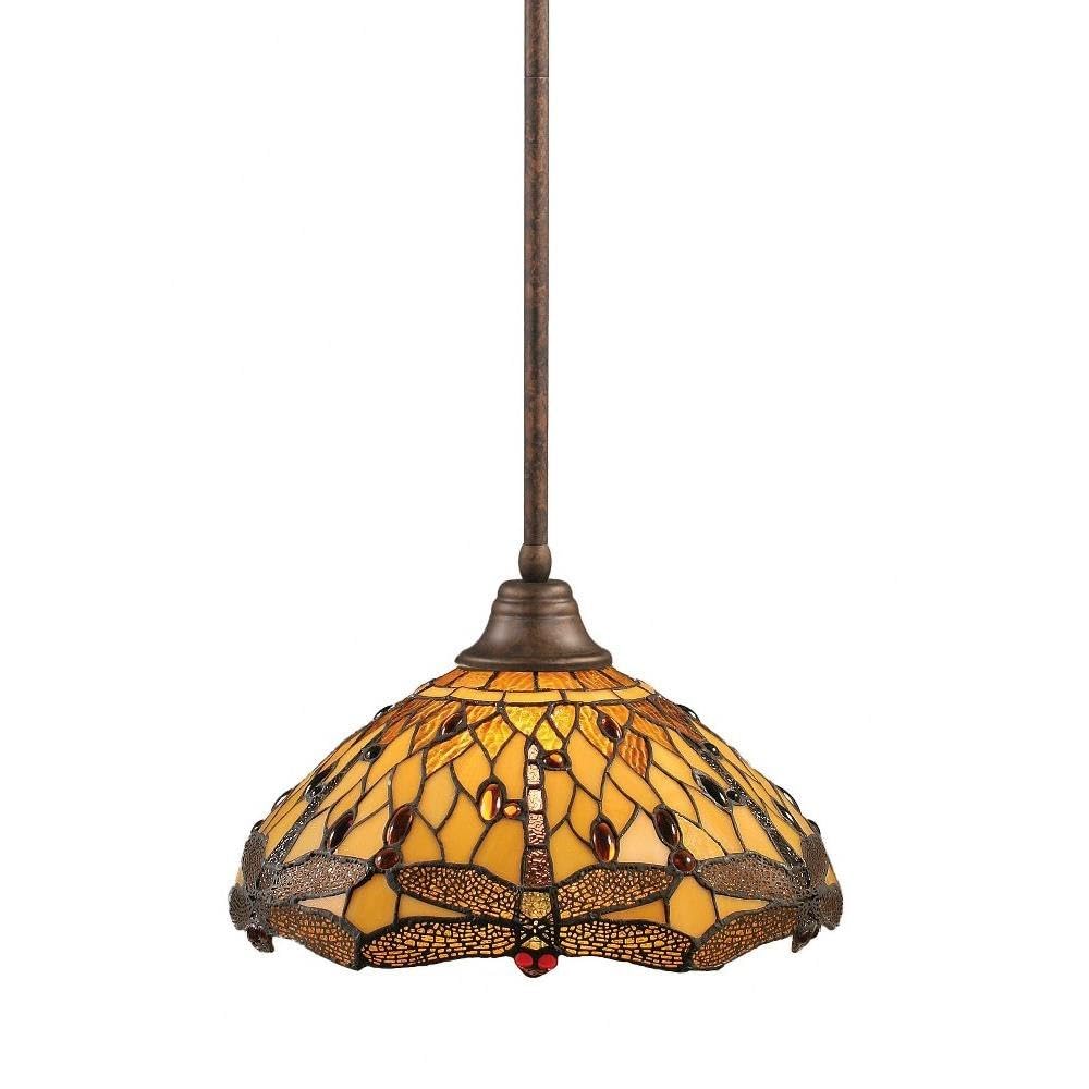 Toltec Lighting 1 Light Pendant In Bronze (26-Brz-946)