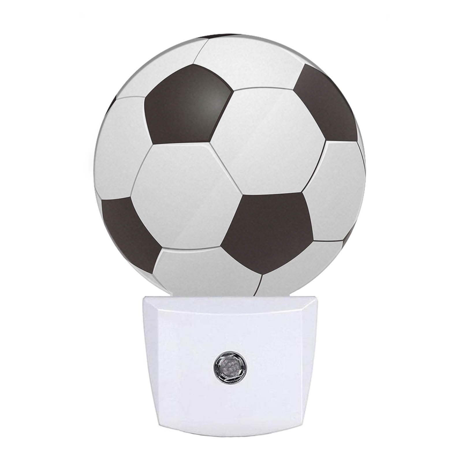 Uanvaha American Football Night Light Popular Sports Play Soccer Ball LED Dusk to Dawn Night Lamp Auto Sensor for Bedroom Bathro