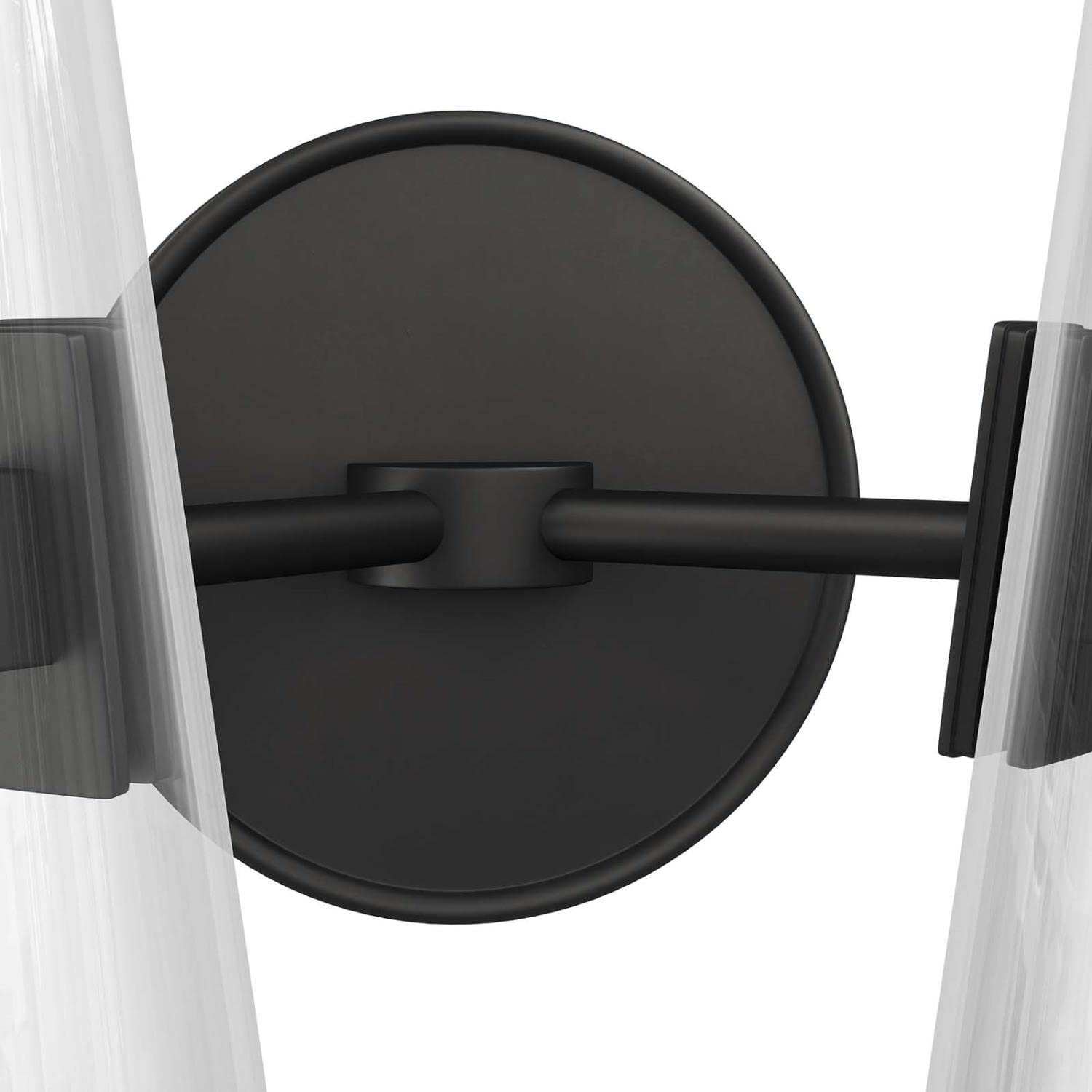 Beacon 2-Light Wall Sconce in Opal Satin Brass