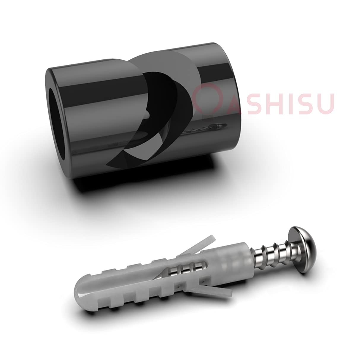 Oashisu Swag Pendant Hook 5 Pack Black Lamp Hook For Chandelier Ceiling Lights, Wall Hanging, Textile Cable Wire Holder Clips Ma