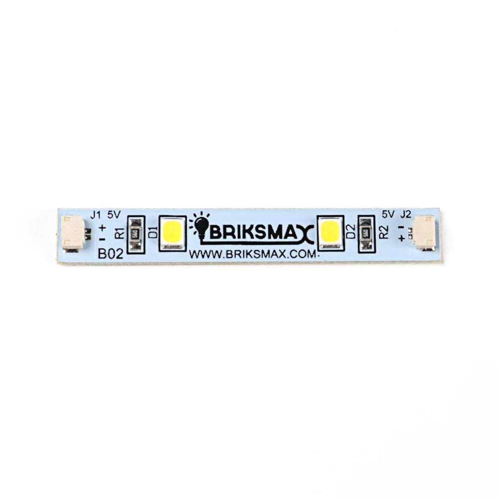 Briksmax Led Strip Lights Warm White For Diy Lego/Moc Lighting(3 Pack)