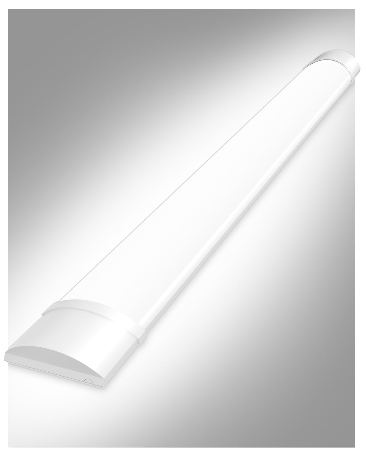 Sararoom 3Ft Led Shop Light Fixture 30W Led Tube Light, 3600Lm, 6500K Cold White, 90Cm 35.4Inch Led Garage Closet Light Ceiling Light For Office Home Basement, No Plug, No Ground Wire