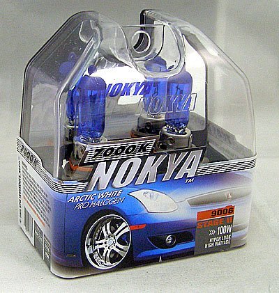 Nokya Arctic White 9006 Stage 2 Headlight Bulb - Bright, Energy-Efficient Lighting