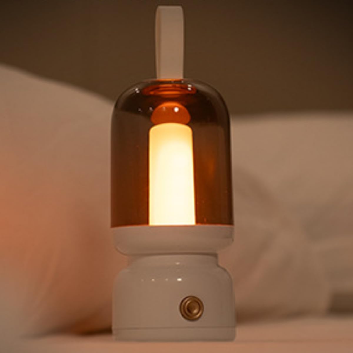 Portable Retro Table Lamp for Outdoor Indoor,LED Sleep Lamp Cute Room Decor Night Light ,Cordless USB Rechargeable Desk Lamp-Sma