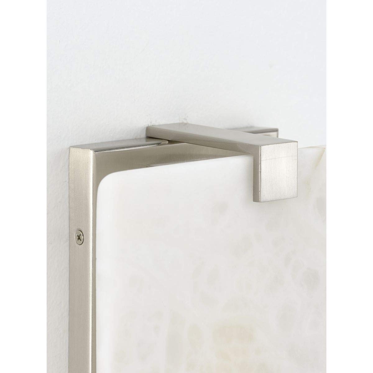 Progress Lighting LED Wall Sconce, Brushed Nickel, 8.50x8.00x8.00, Alloy Steel, Model P710081-009-30