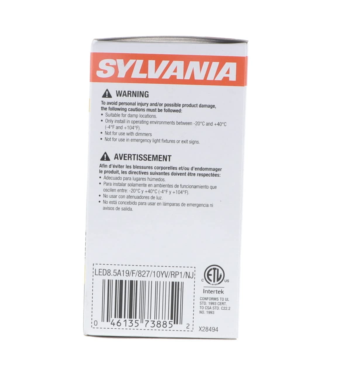 Bulb Led 10Yr 60W A19 27K 1Pk