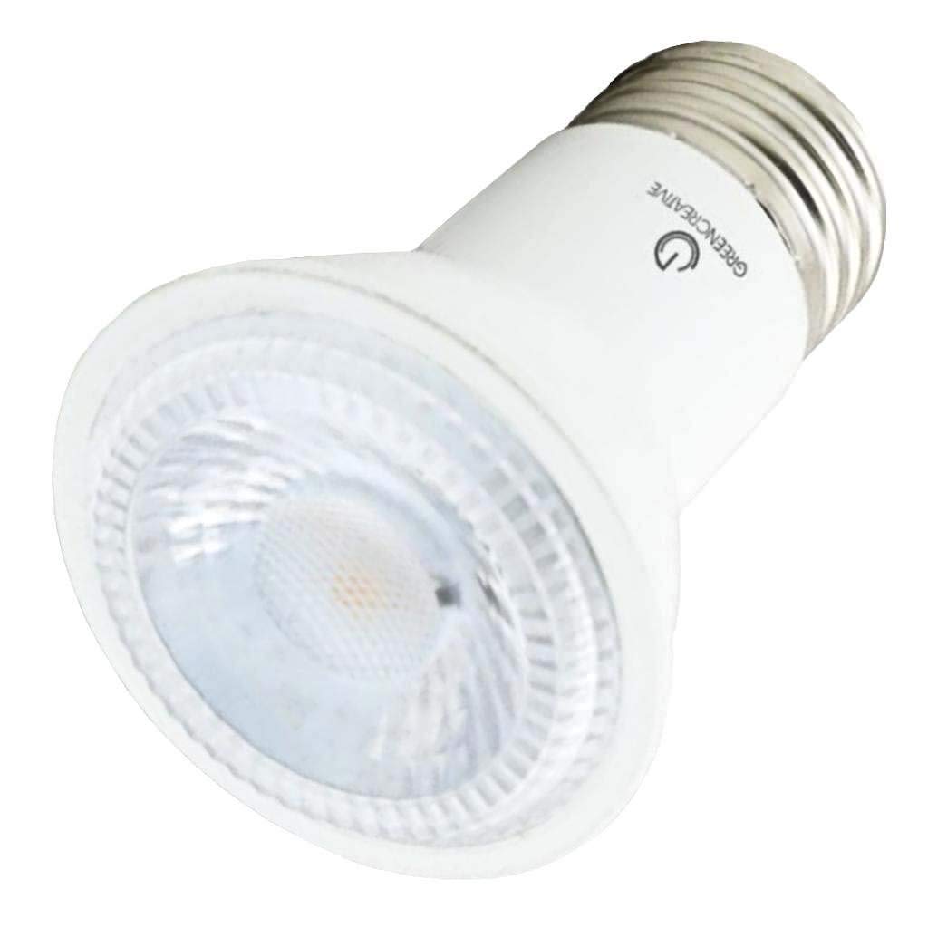 Green Creative 57991 Par16 Flood Led Lightbulb, 3000K (Soft White), Dimmable, 6W, 500 Lm, Energy Star, 35