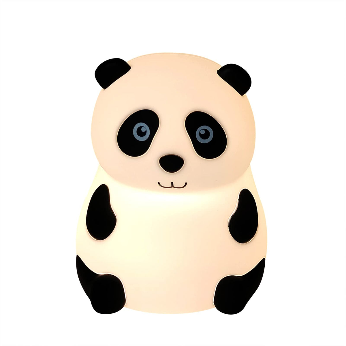 Ledholyt Kids Night Light Cute Panda,Silicone Nursery Lamp For Baby And Toddler,Animal Night Light For Boys And Girls,Squishy Night Light For Bedroom,Cute Night Light For Kids Room (Panda)