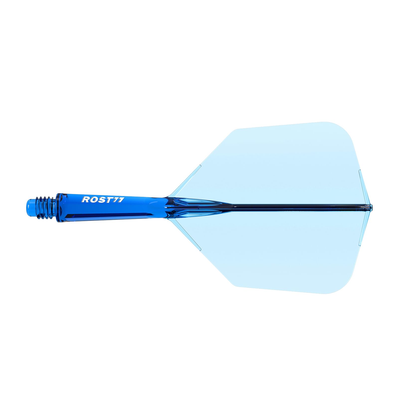 CUESOUL ROST 77 Dart Shaft and Flight, Big Wing Shape, M-28mm, Mixed Color with BBG
