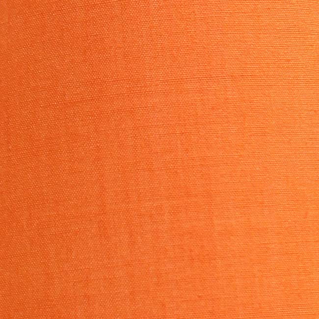 Simple Designs Lt2013-Org Mini Table Lamp, Orange Fabric Shade, Metal, 10.5 X 4.92 X 4.92 Inches