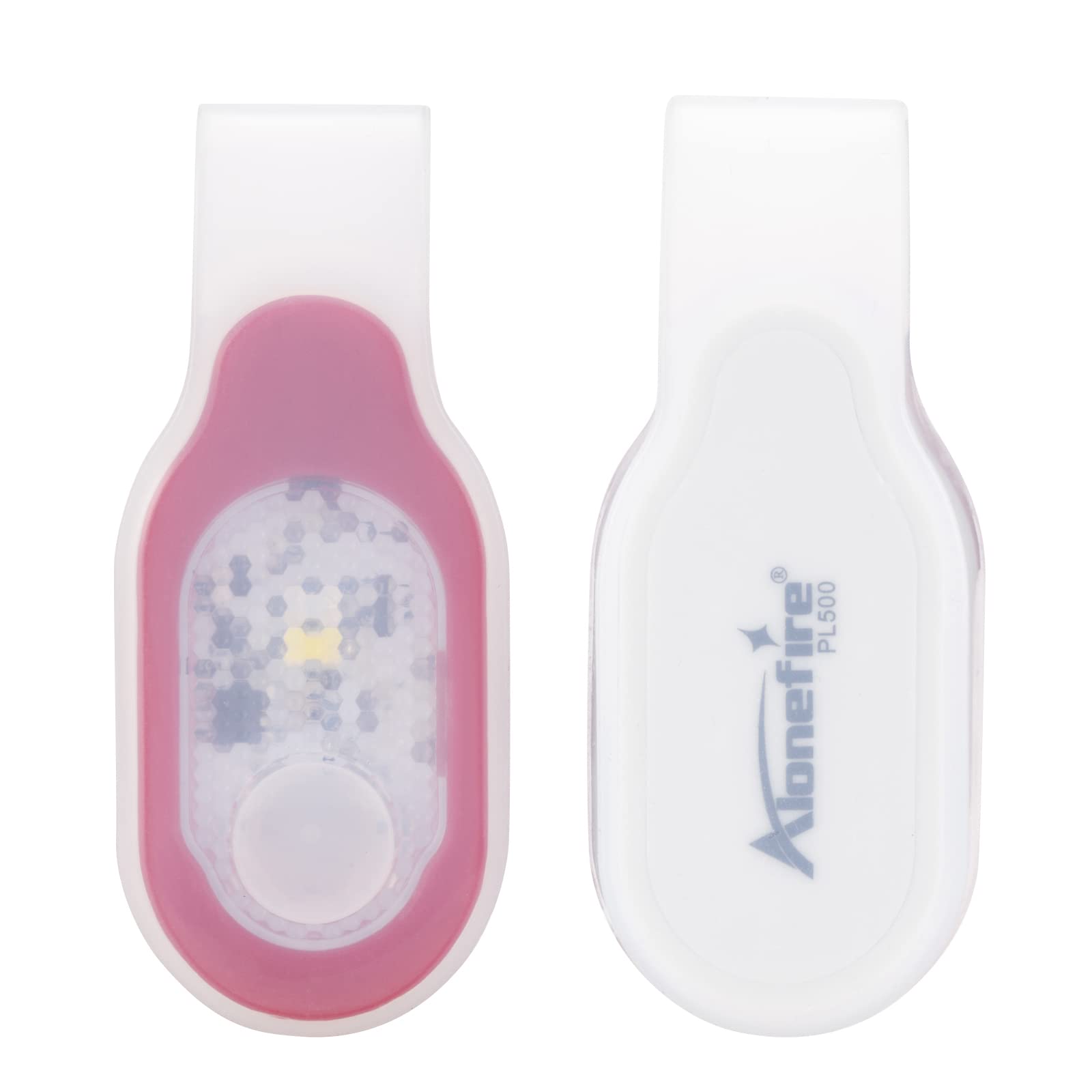 ALONEFIRE PL500 Nurse Badge Light, USB Rechargeable, Magnetic, 3 Modes, Red Warm Light