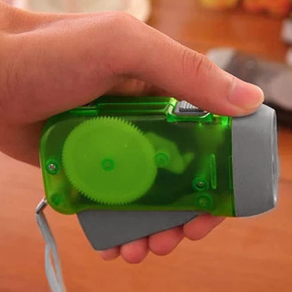 Cfopiryx Flashlight, 3 Led Hand Press Torch Hand Crank Flashlight Hand Pressing Flashlight Traveling Torch Light Manual Generato